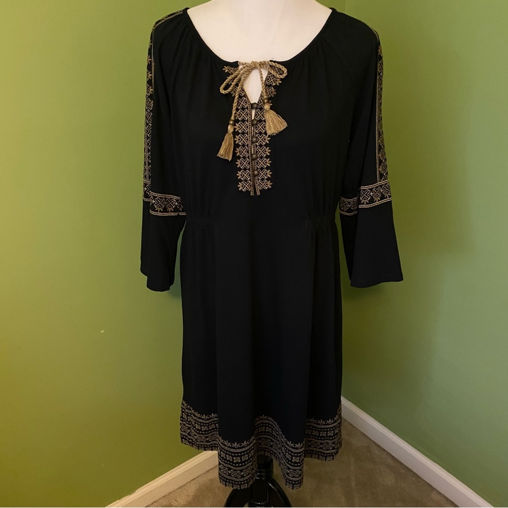J.Jill Knit Peasant Dress - Picture 2 of 8